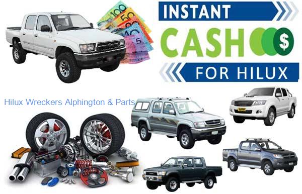 Used Parts at Hilux Wreckers Alphington