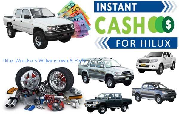 Affordable Parts at Hilux Wreckers Williamstown