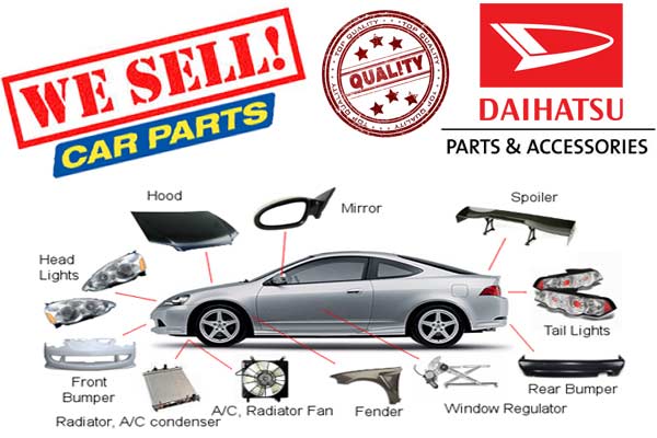 Genuine and Used Daihatsu Spare Parts