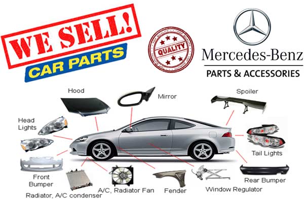 Mercedes spare parts shop second hand