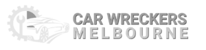 car wrecker melbourne logo white