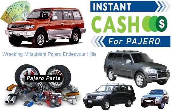 Mitsubishi Pajero Wreckers Endeavour Hills